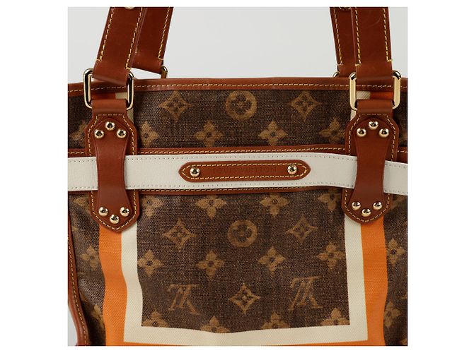 Louis Vuitton Borsa Tote Rawir PM Marrone - vista 2