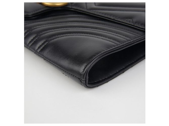 Gucci Clutch GG Marmont Nero - vista 10