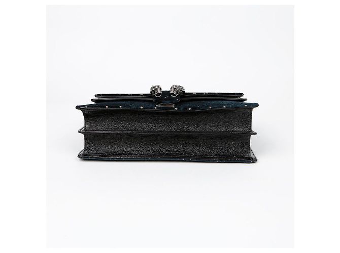 Gucci Borsa a Spalla con Catena Dionysus Small Blu - vista 6