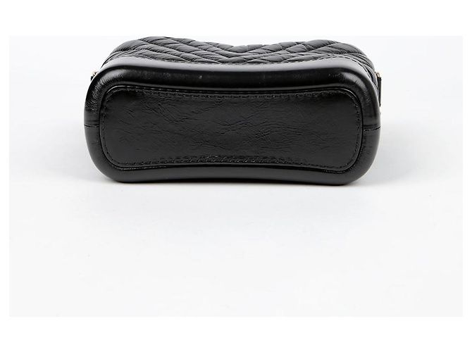 Chanel Borsa hobo a tracolla Gabrielle Small Nero - vista 7