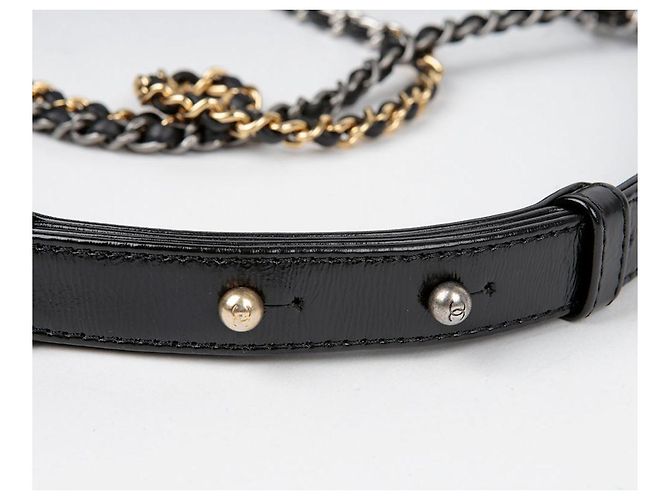 Chanel Borsa hobo a tracolla Gabrielle Small Nero - vista 8