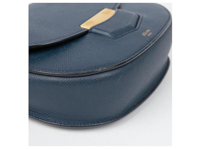 Céline Borsa a Spalla Trotter Piccola Blu - vista 10