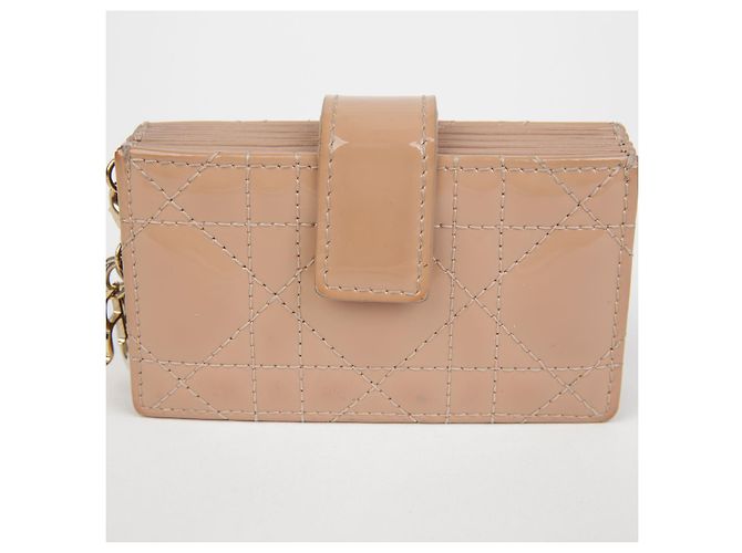 Dior Jasmine Kartenhalter Geldbörse Braun - Ansicht 2