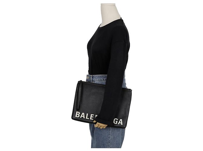 Balenciaga Large Logo Clutch - view 11