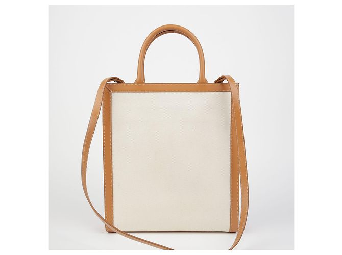 Cabas Céline Borsa a spalla tote verticale piccola Marrone - vista 3