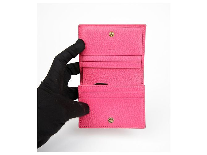 Gucci GG Marmont Kartenetui Pink - Ansicht 11