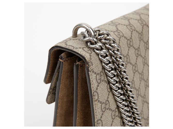 Gucci Bolsa de Ombro com Corrente Dionysus Small Marrom - vista 5