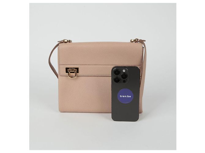 Salvatore Ferragamo Borsa a tracolla Maia Rosa - vista 8