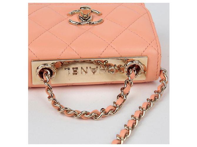 Trendy CC Chanel Borsa a spalla incrociata mini CC alla moda Rosa - vista 7