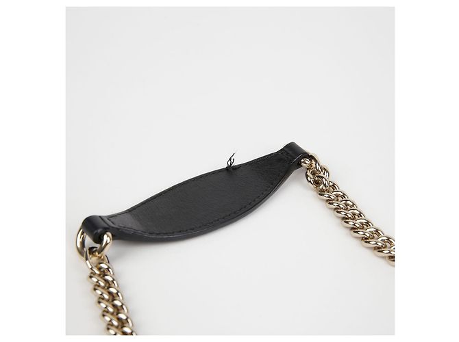 Gucci Borsa a tracolla mini catena Emily Nero - vista 6