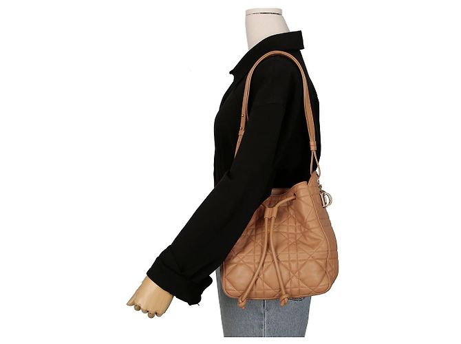 Dior Borsa hobo media Motion D'oro - vista 9