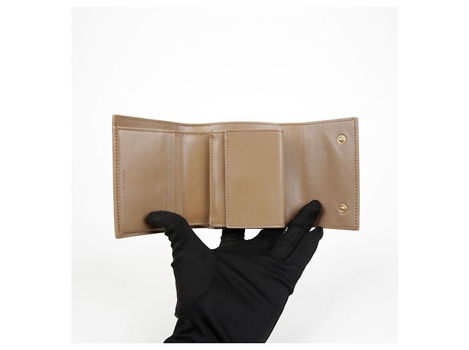 Céline Kleiner Trifold-Geldbeutel Braun - Ansicht 10