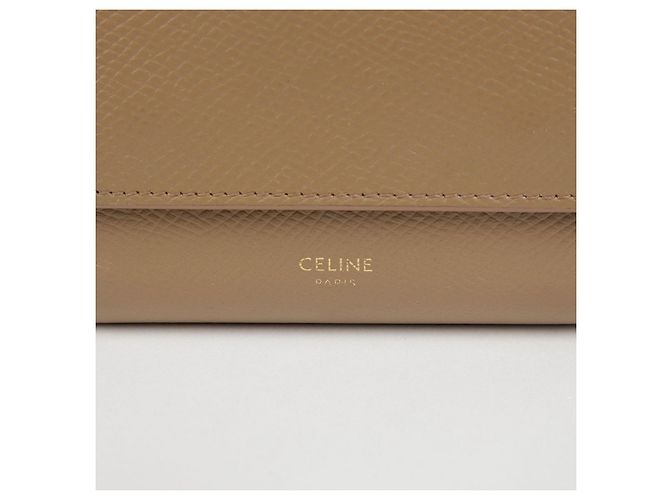 Céline Kleiner Trifold-Geldbeutel Braun - Ansicht 2