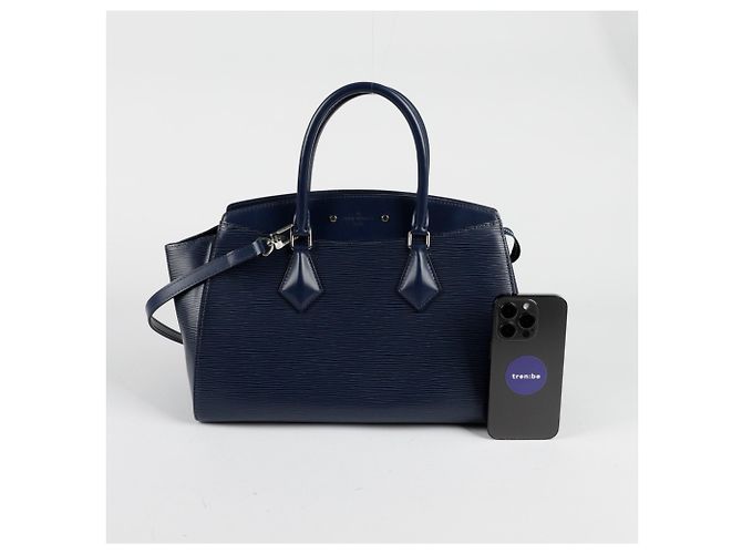 Louis Vuitton Borsa a Spalla Suplo MM Blu - vista 11