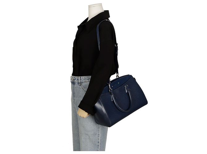 Louis Vuitton Borsa a Spalla Suplo MM Blu - vista 14