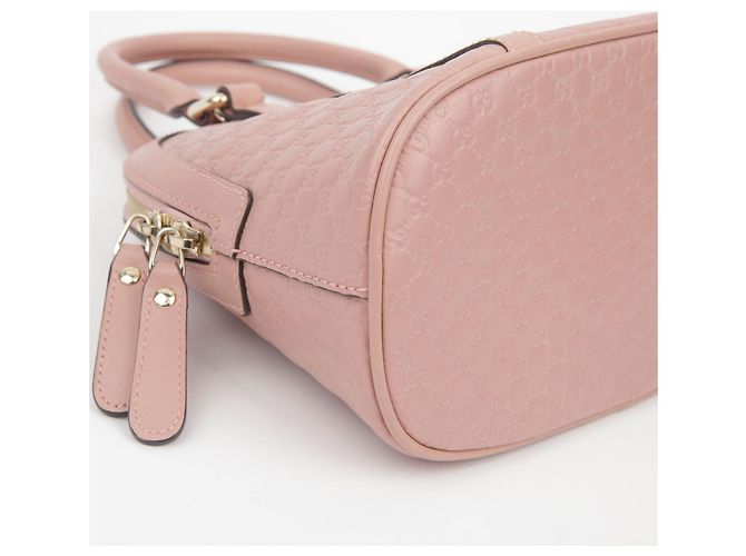 Gucci Borsa a spalla mini a forma di cupola Rosa - vista 8