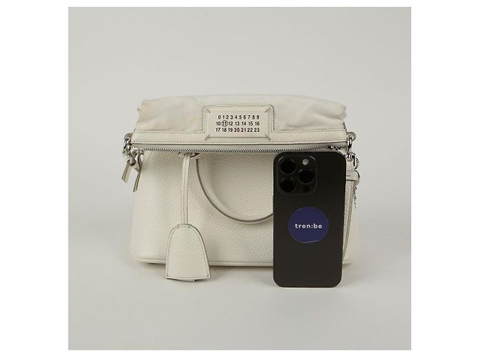 Maison Martin Margiela Mini borsa a spalla Bianco - vista 13