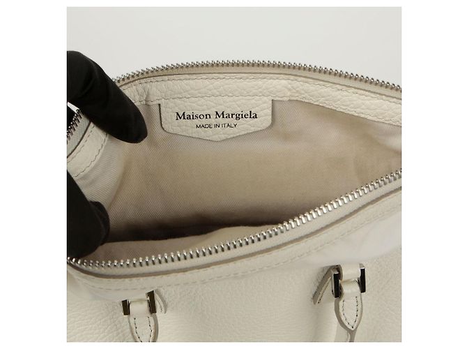 Maison Martin Margiela Mini borsa a spalla Bianco - vista 14