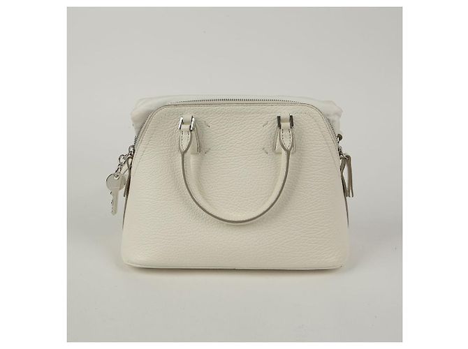 Maison Martin Margiela Mini borsa a spalla Bianco - vista 5