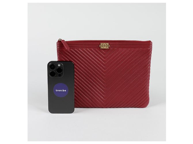 Chanel Clutch Boy Medium - vista 8