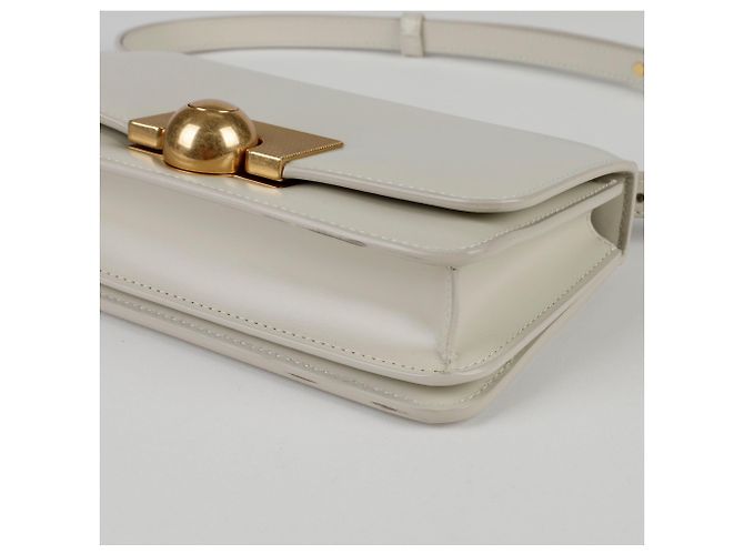 Bottega Veneta Borsa Mini Classica a Spalla e Crossbody Bianco - vista 8