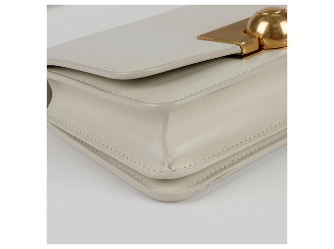 Bottega Veneta Borsa Mini Classica a Spalla e Crossbody Bianco - vista 9