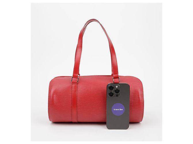 Louis Vuitton Borsa Tote e Borsa a Spalla Supploa Rosso - vista 14