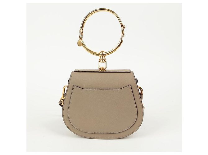 Chloé Borsa a spalla Nile Small Tote Marrone - vista 4