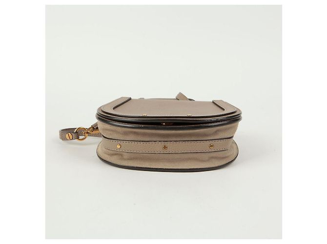 Chloé Borsa a spalla Nile Small Tote Marrone - vista 9