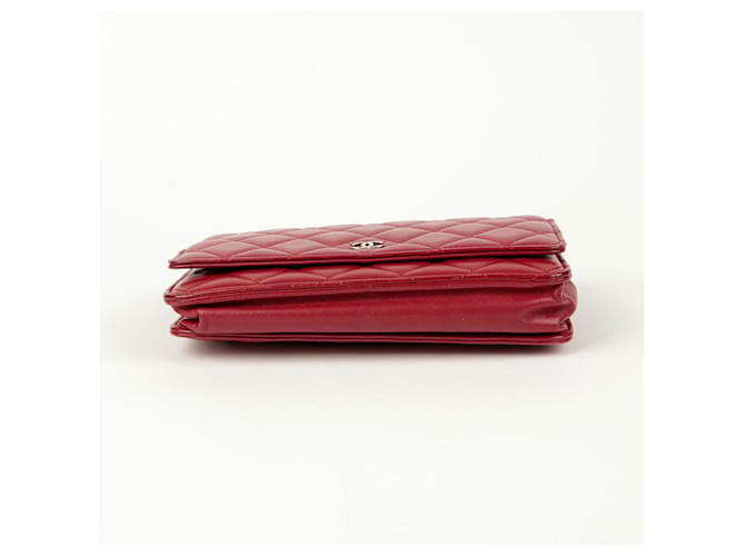 Chanel Borsa a tracolla WOC classica Rosso - vista 7
