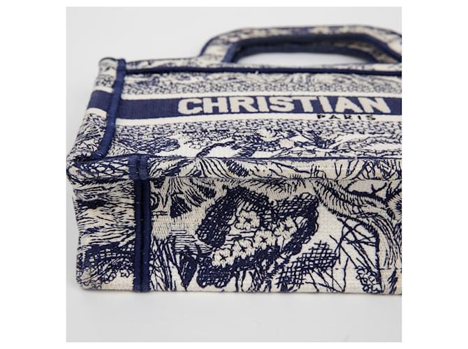Book Tote Dior Tote Mini Libro Tuileries Blu - vista 5