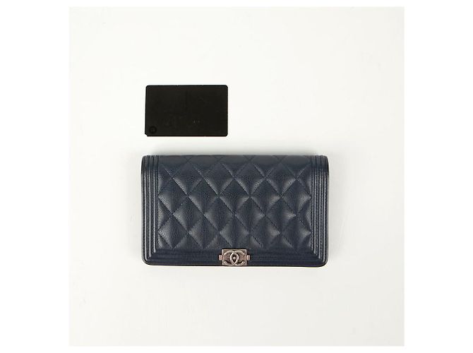 Boy Chanel Cartera Larga para Niño Azul - vista 16