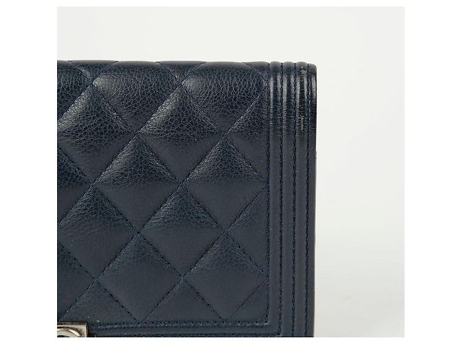 Boy Chanel Cartera Larga para Niño Azul - vista 4