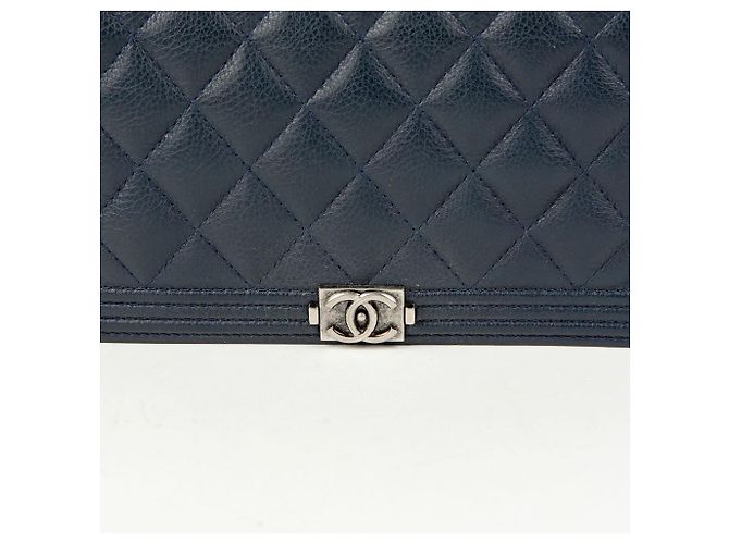 Boy Chanel Cartera Larga para Niño Azul - vista 5