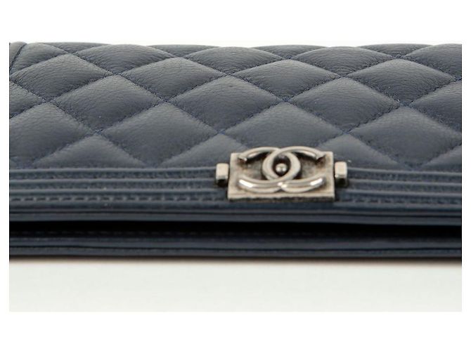 Boy Chanel Cartera Larga para Niño Azul - vista 9