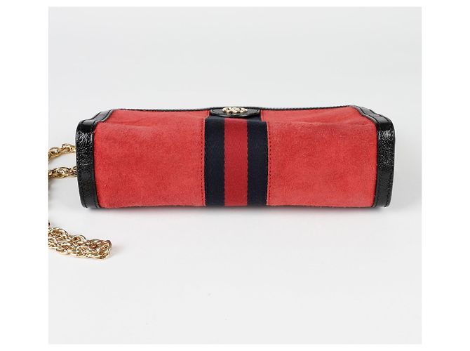 Gucci Ophidia Catena Piccolo Crossbody Nero - vista 6