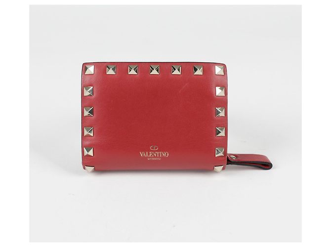 Valentino Cartera Rockstud Roja - vista 2