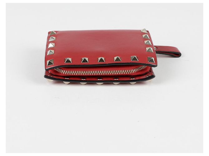 Valentino Cartera Rockstud Roja - vista 3