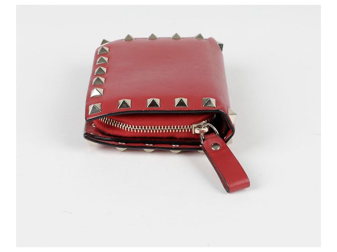 Valentino Cartera Rockstud Roja - vista 4