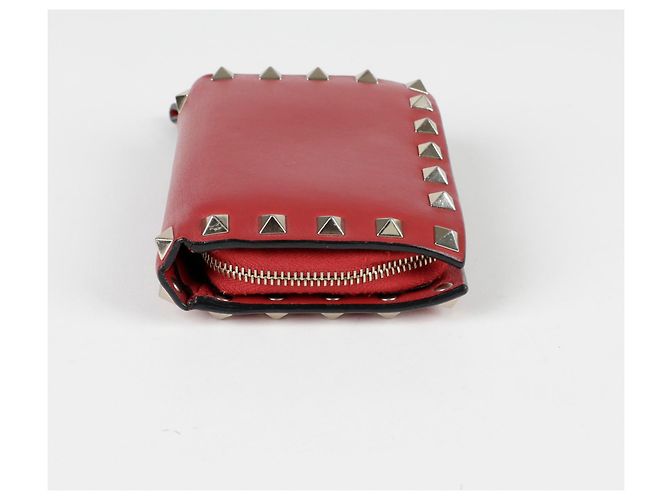 Valentino Cartera Rockstud Roja - vista 6