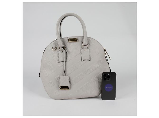 Burberry Borsa Tote Orchard Marrone - vista 11