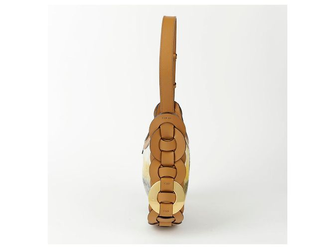 Chloé Borsa a spalla hobo Daryl Piccola Marrone - vista 5
