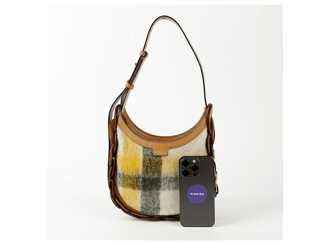 Chloé Borsa a spalla hobo Daryl Piccola Marrone - vista 9