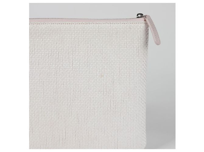 Chanel Clutch Media Deauville Rosa - vista 4