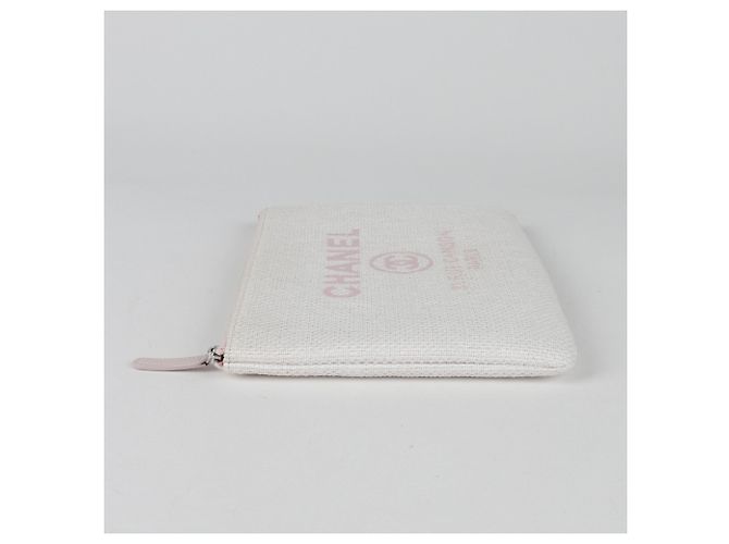 Chanel Clutch Media Deauville Rosa - vista 5