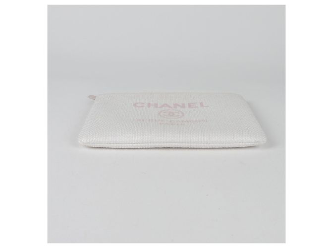 Chanel Clutch Media Deauville Rosa - vista 6
