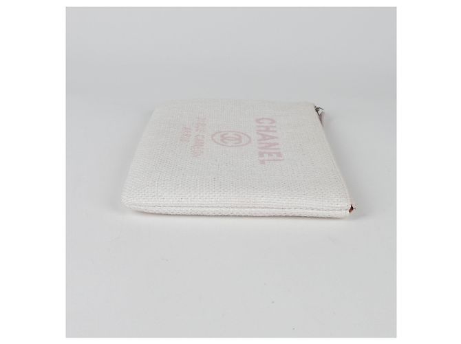 Chanel Clutch Media Deauville Rosa - vista 7