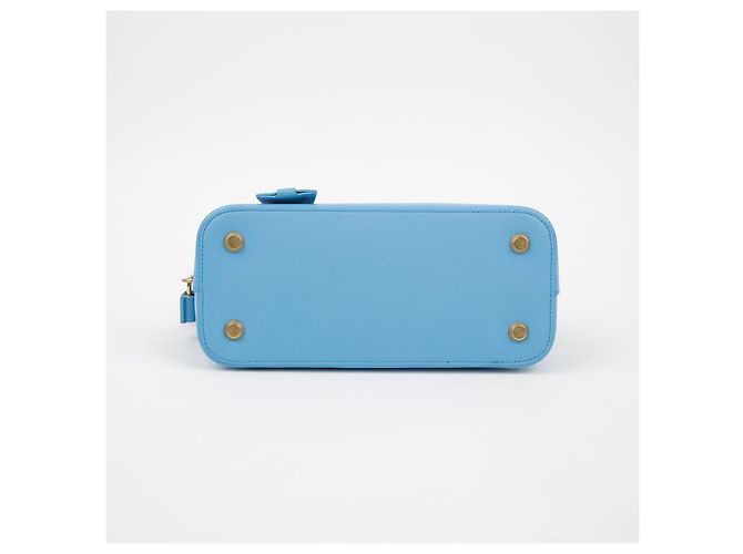 Balenciaga Borsa a Spalla Bill Small Tote Blu - vista 6
