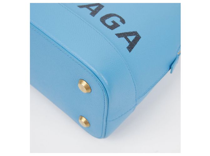 Balenciaga Borsa a Spalla Bill Small Tote Blu - vista 8