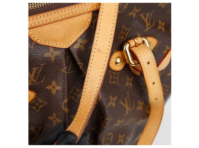 Louis Vuitton Palermo GM Schultertasche Braun - Ansicht 15
